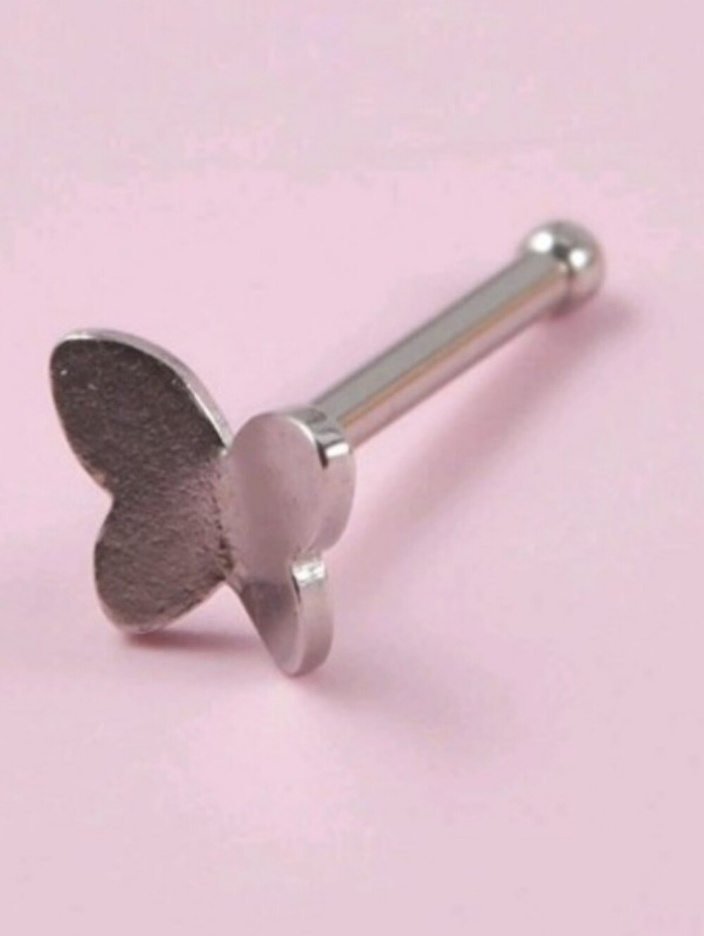Butterfly nose ring